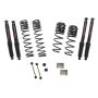 Skyjacker JL15RBPBLTD 2020 Jeep JL 4WD Rubicon Diesel 1.5in Dual Rate Long Trvl Sus Lift Kit w/Blk Max Shocks