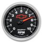 AutoMeter 3697-00406 GAUGE, TACHOMETER, 3 3/8