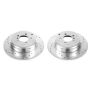 PowerStop EBR696XPR PowerStop Evolution Performance Drilled, Slotted & Plated Brake Rotor Pair
