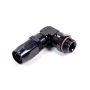 FRAGOLA FRG189008-BL Hose Fitting  #8 90 Deg to 3/4-16 Male ORB Black