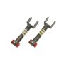 BMR Suspension UTCA002-1H Upper Control Arms, DOM, On-car Adjustable, Poly Bushings, Standard Length