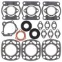 Vertex Pistons 711109A Vertex Gaskets 79-82 Polaris Centurion Complete Gasket Kit w/ Oil Seals