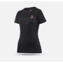 Akrapovic Womens Corpo T-Shirt Black - 2XL