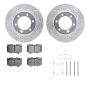 Dynamic Friction 7212-76001 Rotor Kit