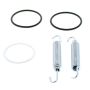 Vertex Pistons 823148 Vertex Gaskets 02-18 Yamaha YZ85 Exhaust Gasket Kit