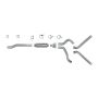 Diamond Eye Performance K4340A Diamond Eye KIT 4in CB DUAL AL: 03-07 FORD 6.0L F250/F350