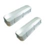 RACING POWER CO-PACKAGED RPCR6249 Alum Fabricated BB Chevy Tall Valve Covers