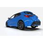 Rally Armor 12-19 Ford Focus ST & 2016-19 RS Black Mud Flap BCE Logo
