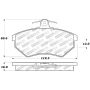 Stoptech 309.06960 Performance Brake Pads