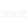 COMETIC GASKETS CAGC5805-030 MLS Exhaust Gasket Set Ford 5.4L Shelby 2007