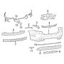 Mopar 68194896AA REFLECTOR, Fascia