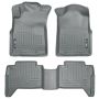 Husky Liners 05-13 Toyota Tacoma WeatherBeater Combo Grey Floor Liners