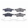 PowerStop 17-1060 PowerStop - Z17 Low-Dust Ceramic Brake Pads with Hardware