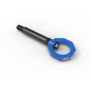 aFe Power 450-502002-L aFe CONTROL Rear Tow Hook Blue