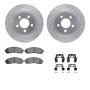 Dynamic Friction 7412-54058 Rotor Kit