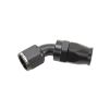 Snow Performance SNF-60145 -10 AN 45 Degree PTFE Hose End (Black)