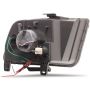 Raxiom 49115 05-09 Ford Mustang w/ Factory Halogen LED Halo Headlights- Blk Housing (Smoked Lens)