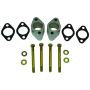 Moroso 63611 Chevrolet Big Block Water Pump Spacer Kit - Billet Aluminum
