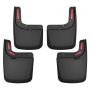Husky Liners 58476 17 Ford F-250 Super Duty / F-350 Super Duty Front and Rear Mud Guards (w/ Flares) Black