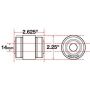 SPECIALTY PRODUCTS COMPANY 15619 X-AXIS SEALED FLEX JOINT