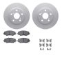 Dynamic Friction 4512-76180 Rotor Kit