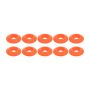 ALLSTAR PERFORMANCE ALL18699 Countersunk Washer Fluorescent Orange 10pk