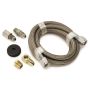 AutoMeter 3228 LINE, BRAIDED STAINLESS STEEL, #4 DIA., 6FT. LENGTH, -4AN AND 1/8