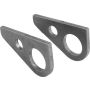 ALLSTAR PERFORMANCE ALL60075 Tie Down Chassis Rings 2pk