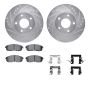 Dynamic Friction 7512-67053 Rotor Kit