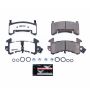 PowerStop Z26-154 PowerStop - Z26 Performance Carbon-Fiber Ceramic Brake Pads with Hardware Kit