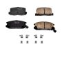 PowerStop 17-309 PowerStop - Z17 Low-Dust Ceramic Brake Pads with Hardware