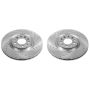 PowerStop AR83087XPR PowerStop Evolution Performance Drilled, Slotted & Plated Brake Rotor Pair