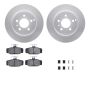 Dynamic Friction 4612-27008 Rotor Kit