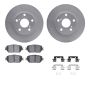 Dynamic Friction 4512-76100 Rotor Kit