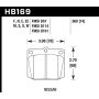 Hawk Performance HB169E.560 Blue 9012 Disc Brake Pad