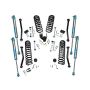 Superlift K184KG 18-20 Jeep Wrangler JL Unlimited - 4in Dual Rate Coil Lift Kit w/ King 2.0 Shocks