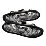 SPYDER 5009241 Projector Headlights - LED Halo - Chrome