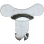 ALLSTAR PERFORMANCE ALL19242 Wing Hd Fasteners 7/16 .500in 50pk Steel