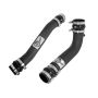 aFe Power 46-20034-B BladeRunner 3 IN & 3-1/2 IN Aluminum Hot and Cold Charge Pipe Kit Black