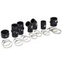 aFe Power 46-20120A BladeRunner Intercooler Couplings & Clamps Kit; aFe Tubes Only