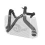 aFe Power 46-20124-B BladeRunner 3 IN Aluminum Hot and Cold Charge Pipe Kit Black