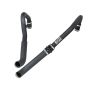 aFe Power 46-20208-B BladeRunner 3 IN Aluminum Hot Charge Pipe Black