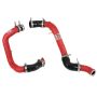 aFe Power 46-20344-R BladeRunner 2-1/4 IN & 2-1/2 IN Aluminum Hot and Cold Charge Pipe Kit Red