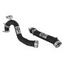aFe Power 46-20384-B BladeRunner 3 IN Aluminum Hot and Cold Charge Pipe Kit Black
