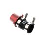 aFe Power 46-20416-R BladeRunner Turbo Muffler Delete for OE Charge Pipe Red