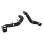 aFe Power 46-20494-B BladeRunner 3 IN Aluminum Hot and Cold Charge Pipe Kit Black