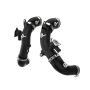 aFe Power 46-20568-B BladeRunner 2-1/2 IN Aluminum Hot Charge Pipe Black