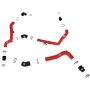 aFe Power 46-20654-R BladeRunner 2-1/4 IN & 2-3/4 IN Aluminum Hot and Cold Charge Pipe Kit Red