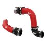 aFe Power 46-20684-R BladeRunner 3 IN Aluminum Hot and Cold Charge Pipe Kit Red