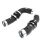 aFe Power 46-20724-B BladeRunner 2-1/2 IN & 3 IN Aluminum Hot and Cold Charge Pipe Kit Black